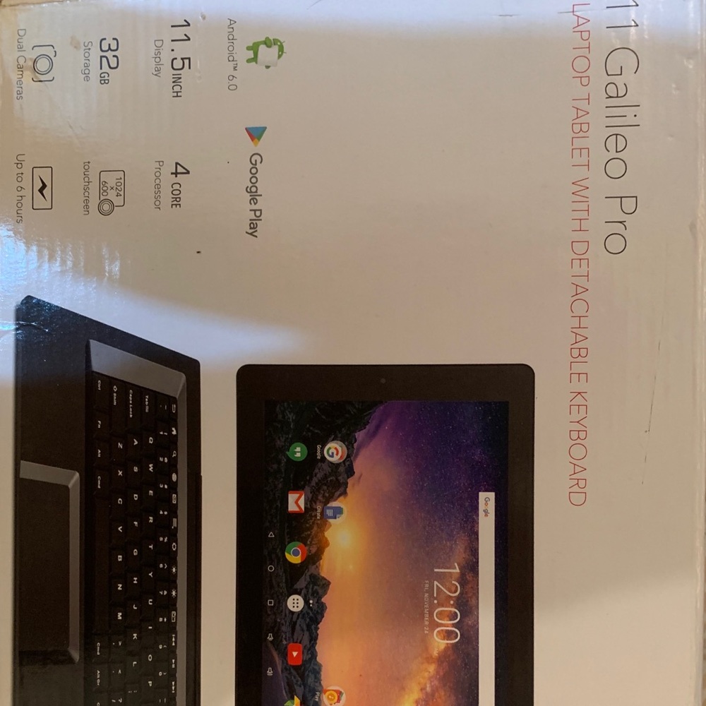 !SOLD! | 11 Galileo Pro Tablet + Keyboard